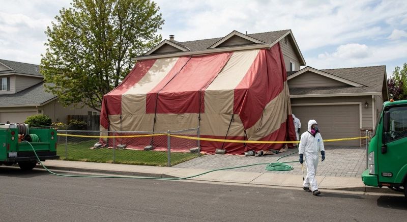 Tent Fumigation in Kalamazoo, MI